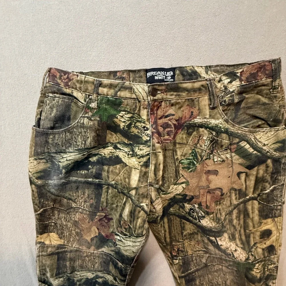 Mossy Oak Break-Up Infinity Camo Fleece‎ Hunting Pants Men's 40x32 (fits 39x29)
